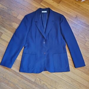 Vintage Prestige of Boston blue womens USA union made‎ jacket blazer size 16